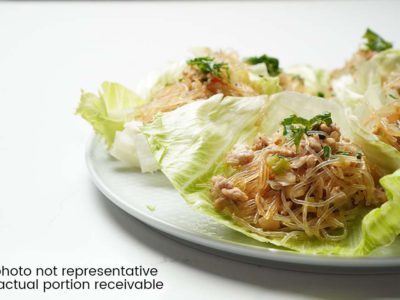 Pork & Glass Noodles Lettuce Wrap (serves 2)